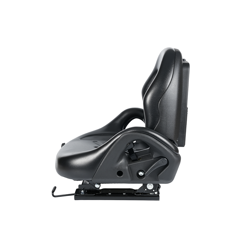 BF5-3 EN13490 IT1+IT2 certifikované odpružené sedadlo s bezpečnostným pásom a spínačom OPS | Dizajn so širokým pohonom kompatibilný s vysokozdvižnými vozíkmi Hangcha, Nissan, TCM, Mitsubishi