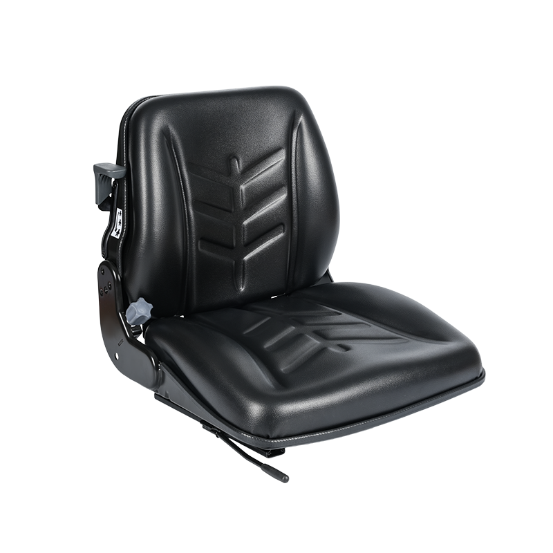 BF8-4 Spoľahlivé poloodpružené sedadlo pre letiskové ťahače s mechanickým odpružením a 15° operadlom
